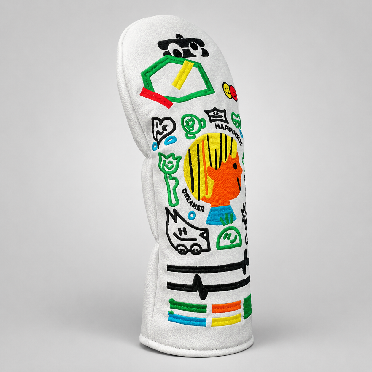 Golf Wood Headcover,www.nearlonggolf.com,Doodle Art Golf Driver Headcover
