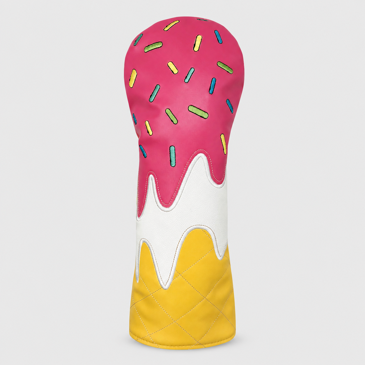 Golf Wood Headcover,www.nearlonggolf.com,Sprinkle Ice Cream Golf Driver Headcover