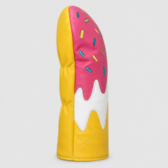 Golf Wood Headcover,www.nearlonggolf.com,Sprinkle Ice Cream Golf Driver Headcover