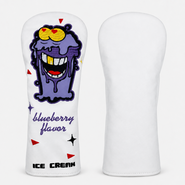 Golf Wood Headcover,www.nearlonggolf.com,Ice Cream Theme Golf Driver Headcover