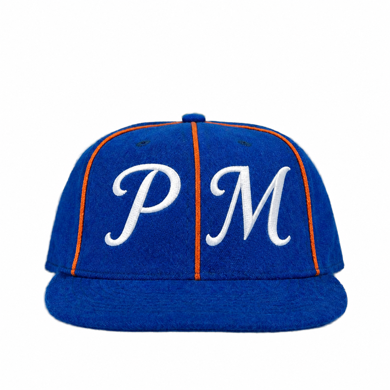 Royal Blue Flat Brim Golf Snapback Cap With 3D Embroidery,www.nearlonggolf.com,Royal Blue Flat Brim Golf Snapback Cap