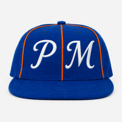 Royal Blue Flat Brim Golf Snapback Cap With 3D Embroidery,www.nearlonggolf.com,Royal Blue Flat Brim Golf Snapback Cap