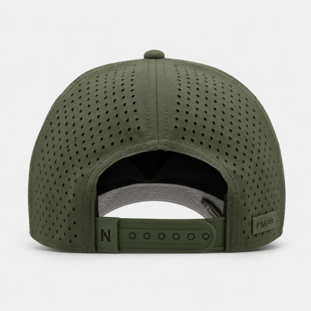 Profile Golf Cap,www.nearlonggolf.com,Olive Green Golf Cap With Ball Marker