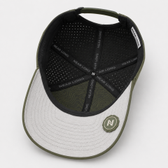 Profile Golf Cap,www.nearlonggolf.com,Olive Green Golf Cap With Ball Marker