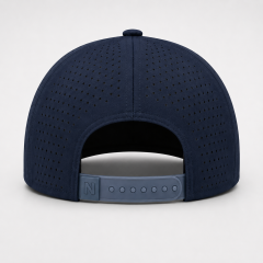 Navy Blue Pattern Golf Cap,www.nearlonggolf.com,Navy Blue Pattern Golf Cap With Vented Panels