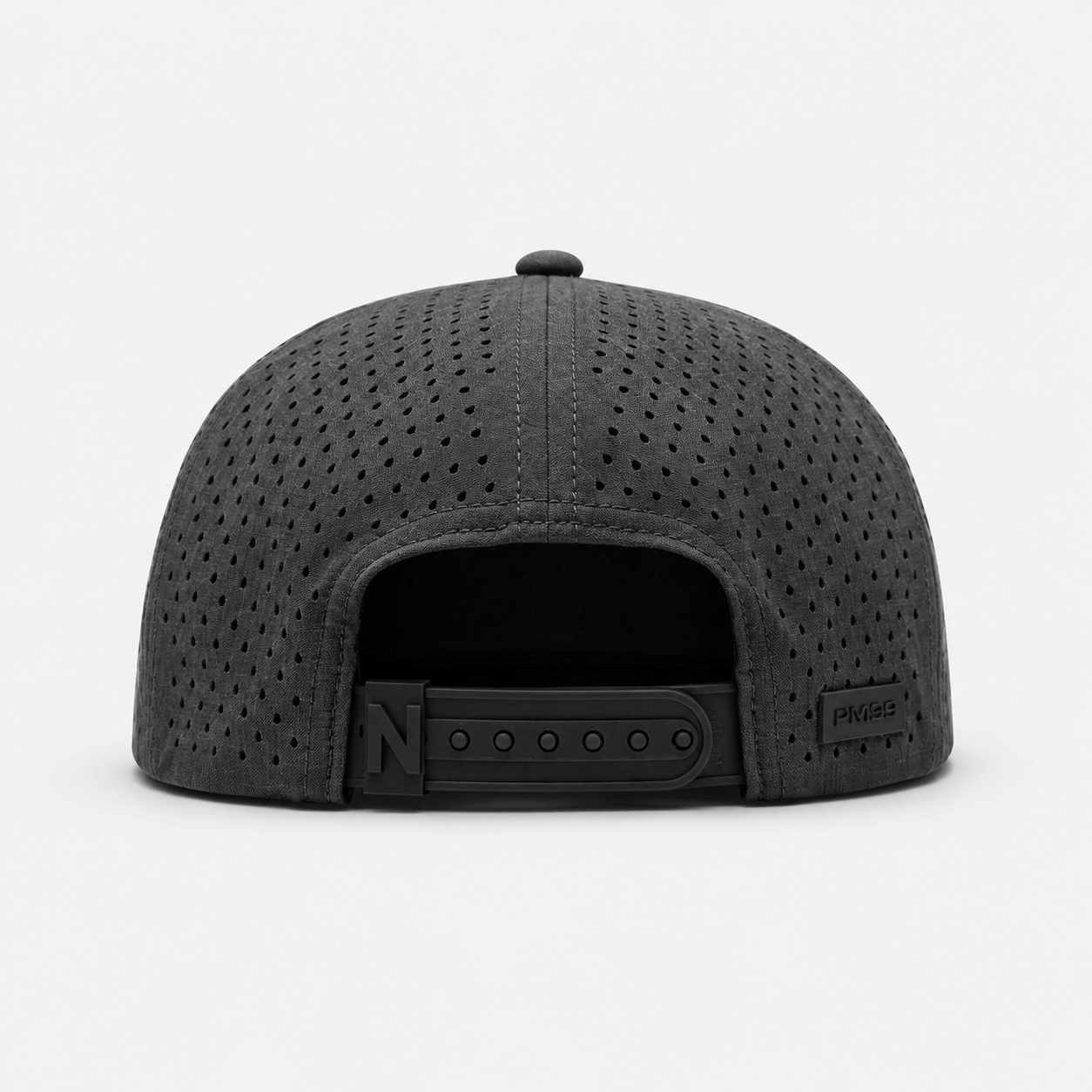 Golf Cap,www.nearlonggolf.com,Charcoal Grey High Crown Golf Cap With Rope Trim