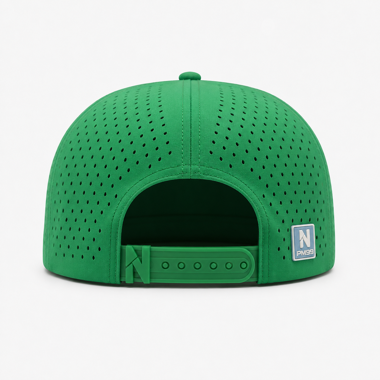 ケリーグリーンゴルフロープハット、www.nearlonggolf.com、シリコンロゴパッチ付きケリーグリーンゴルフロープハット