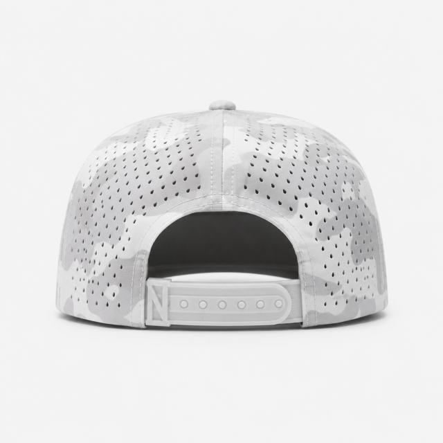 White Camo Golf Rope Hat,www.nearlonggolf.com,White Camo Golf Rope Hat With Tonal Logo Patch
