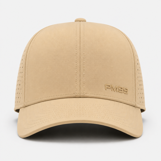 Tan Golf Cap,www.nearlonggolf.com,Tan Golf Cap With Magnetic Brim