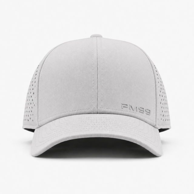 Golf Cap,www.nearlonggolf.com,Light Grey Low Profile Golf Cap