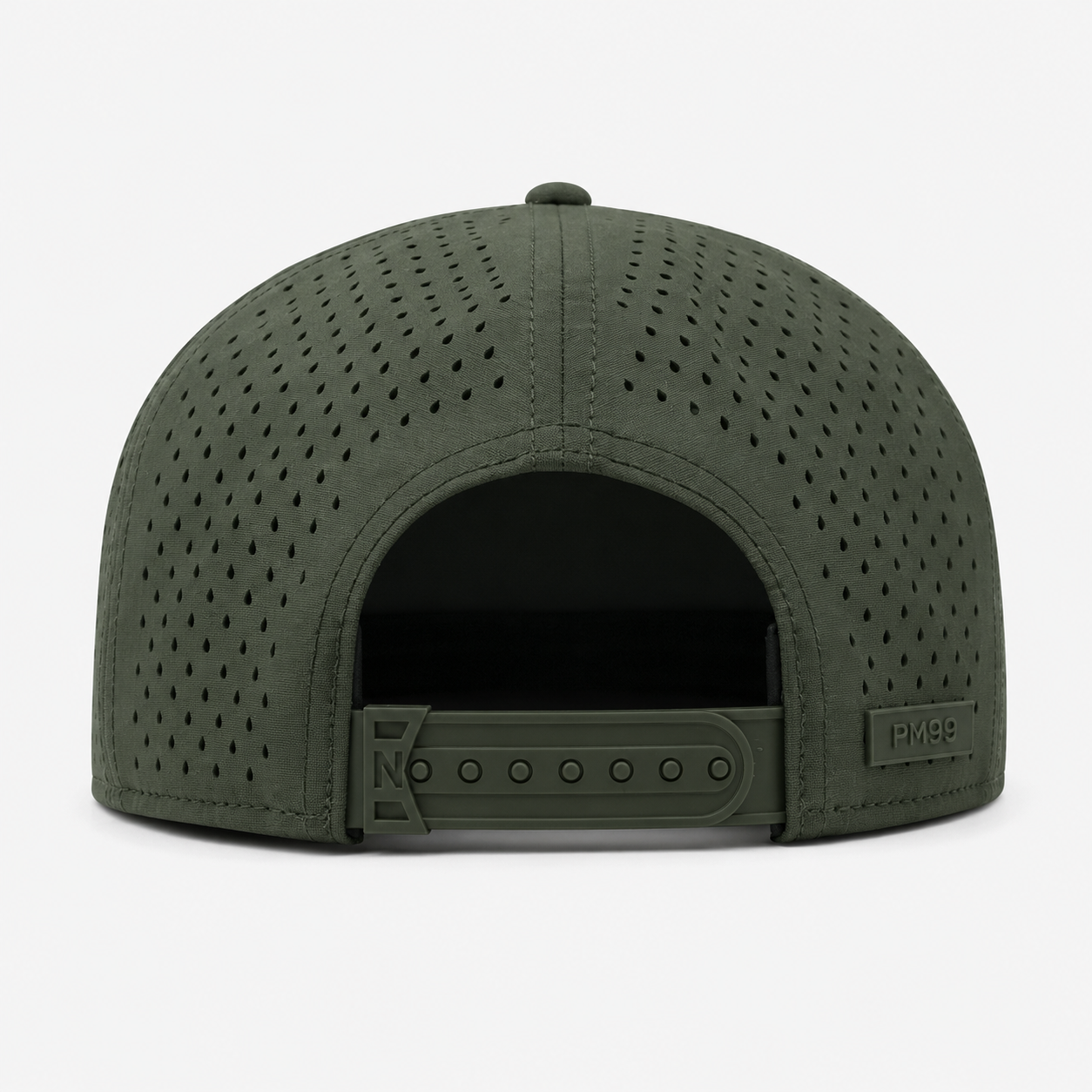Olive Green Performance Golf Hat,www.nearlonggolf.com,Olive Green 5 Panel Performance Golf Hat For Men
