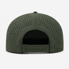 Olive Green Performance Golf Hat,www.nearlonggolf.com,Olive Green 5 Panel Performance Golf Hat For Men