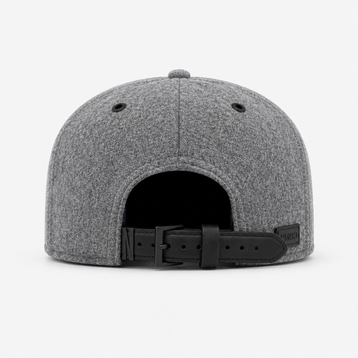 Golf Cap with Black,www.nearlonggolf.com,Heather Gray Golf Cap | 5 Panel Flat Brim Custom Hat