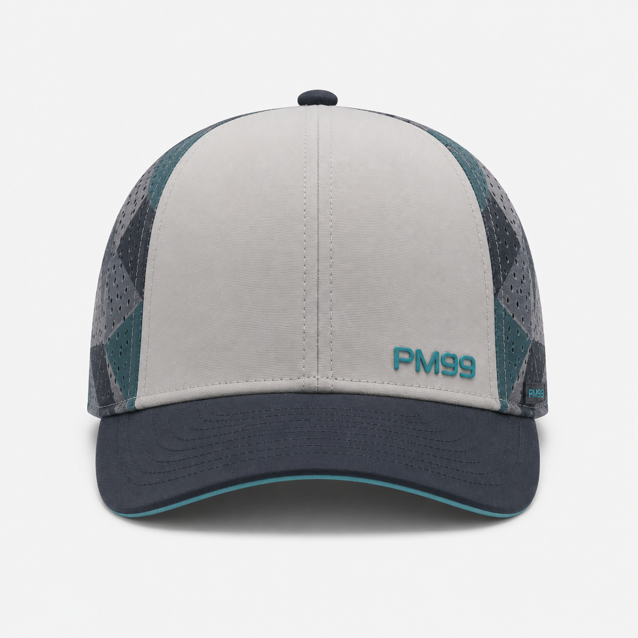 White Navy Camo Golf Hat,www.nearlonggolf.com,White Navy Camo Golf Hat