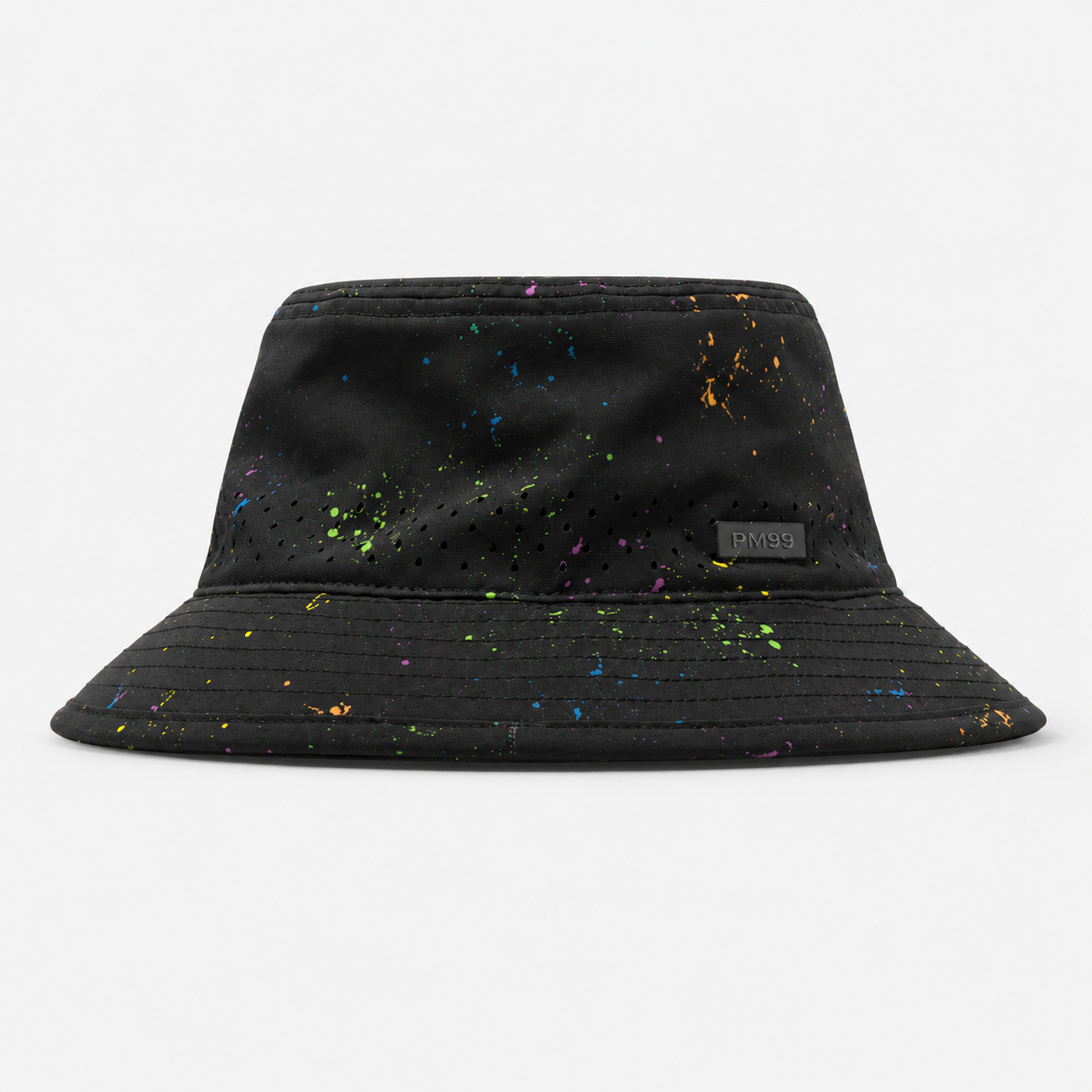 Color Splash Golf Bucket Hat,www.nearlonggolf.com,Paint Splatter Golf Bucket Hat | Vented Full Brim Sun Hat