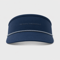 Navy Rope Golf Visor,www.nearlonggolf.com,Navy Rope Golf Visor | Custom Sun Visor Hat