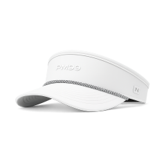 White Braided Rope Golf Visor,www.nearlonggolf.com,White Braided Rope Golf Visor | Custom Sun Visor Hat