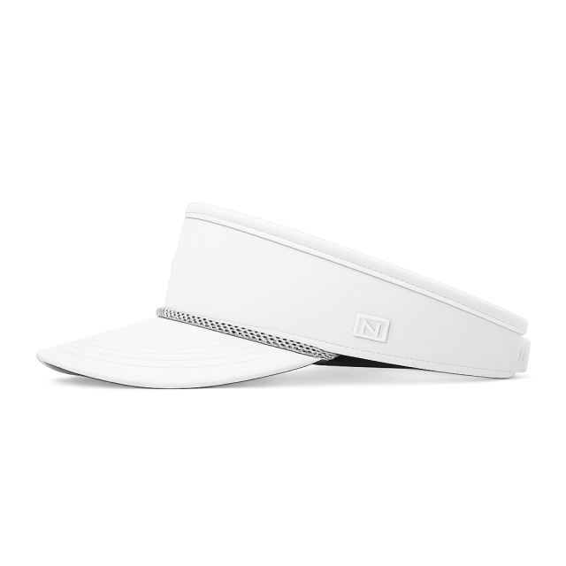 White Braided Rope Golf Visor,www.nearlonggolf.com,White Braided Rope Golf Visor | Custom Sun Visor Hat