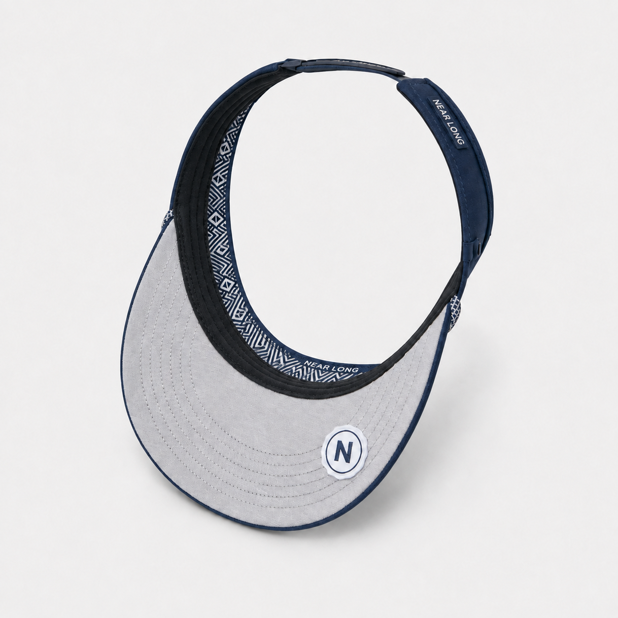 Navy Rope Golf Visor,www.nearlonggolf.com,Navy Rope Golf Visor | Custom Sun Visor Hat