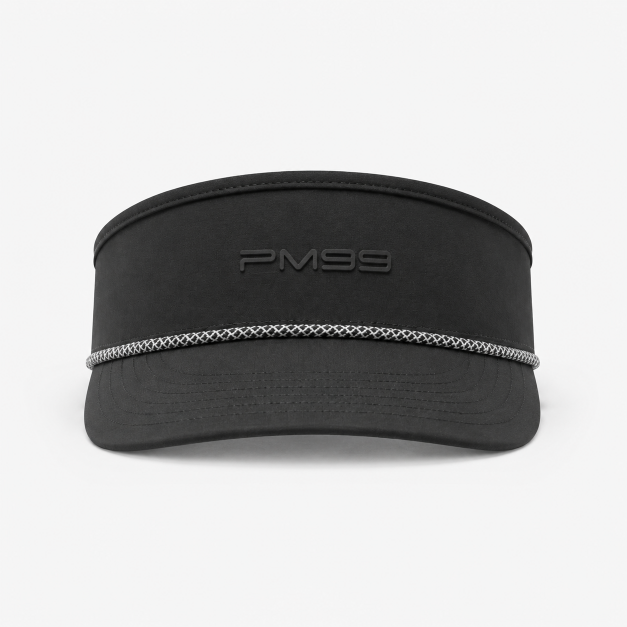 Black Performance Golf Visor,www.nearlonggolf.com,Black Performance Golf Visor | Rope Sun Visor Cap