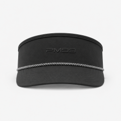 Black Performance Golf Visor,www.nearlonggolf.com,Black Performance Golf Visor | Rope Sun Visor Cap