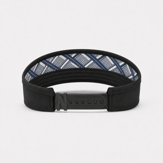 Black Performance Golf Visor,www.nearlonggolf.com,Black Performance Golf Visor | Rope Sun Visor Cap