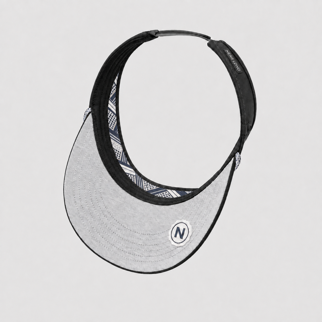 Black Performance Golf Visor,www.nearlonggolf.com,Black Performance Golf Visor | Rope Sun Visor Cap