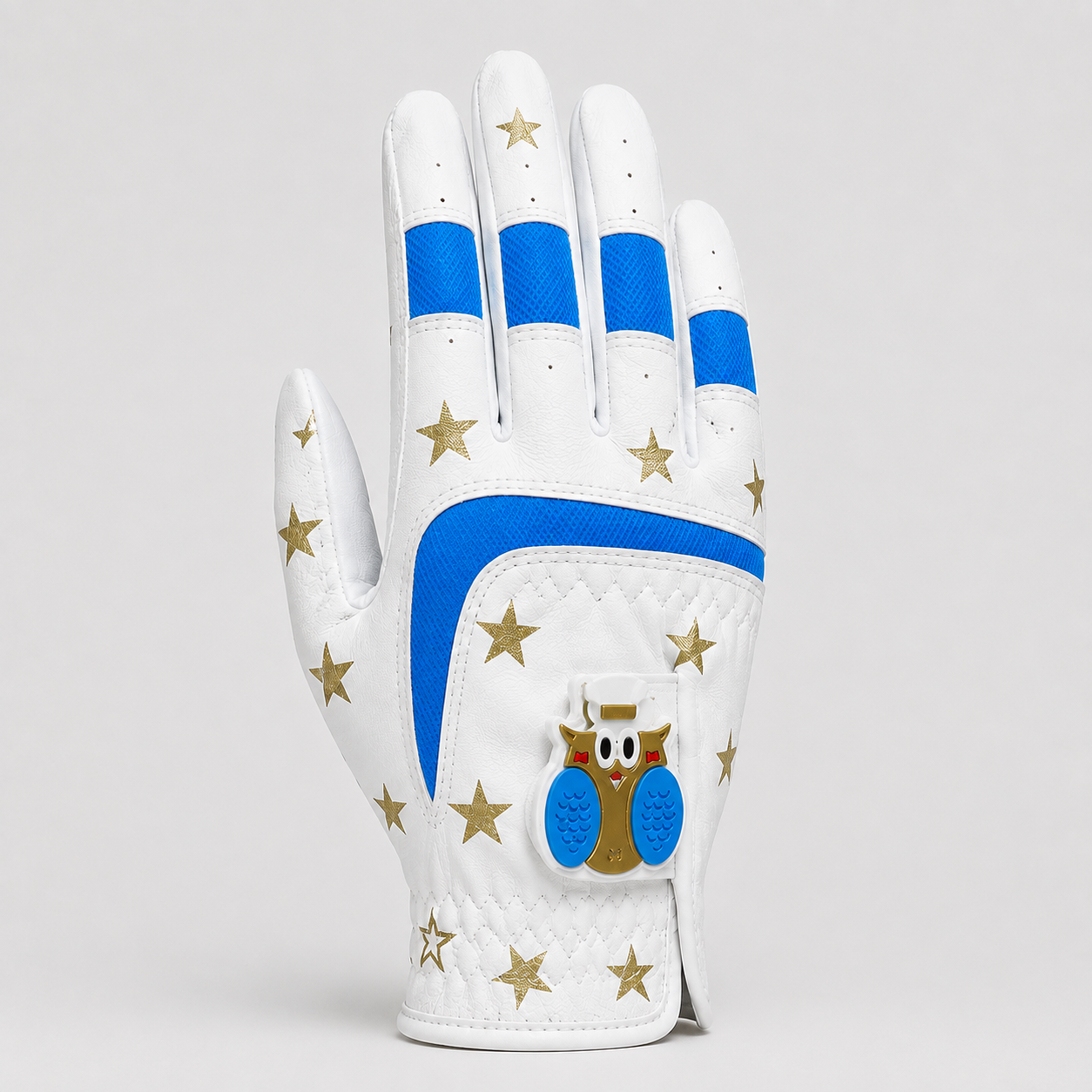 Junior Golf Glove for Girls,www.nearlonggolf.com,Junior Golf Glove for Girls | Blue White Kids Golf Glove
