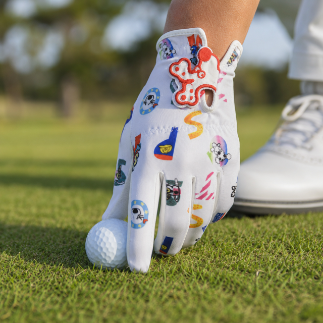 Colorful Kids Golf Glove,www.nearlonggolf.com,Kids Golf Glove for Junior Players | Colorful Grip Glove