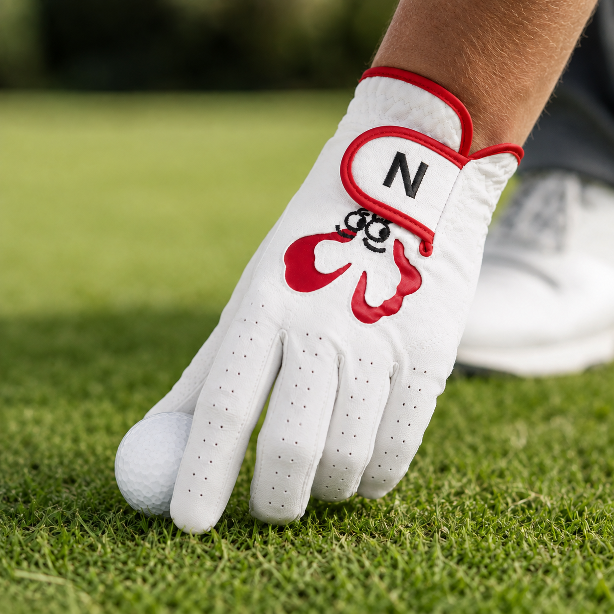 Kids Golf Glove With Grip,www.nearlonggolf.com,Kids Golf Glove With Grip | White Junior Golf Gloves