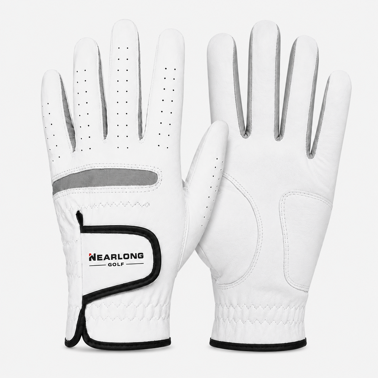 メンズホワイトゴルフグローブ、www.nearlonggolf.com、メンズホワイトゴルフグローブ｜男性用カスタムゴルフグローブ