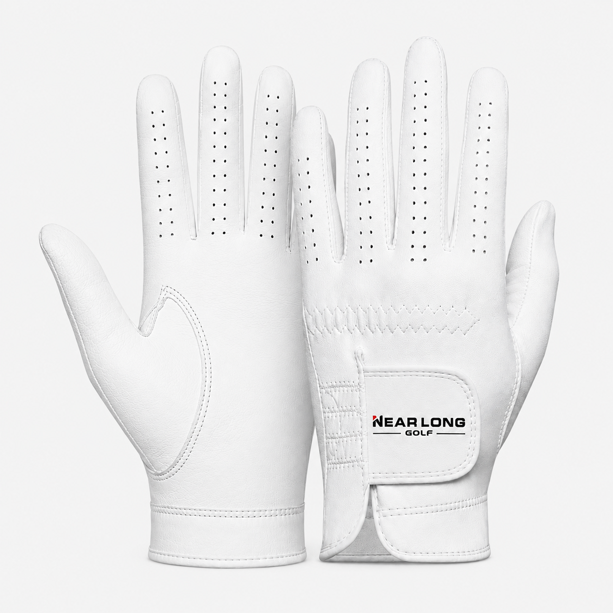 メンズ通気性ゴルフグローブ、www.nearlonggolf.com、メンズ通気性ゴルフグローブ | メンズ用ホワイトゴルフグローブ