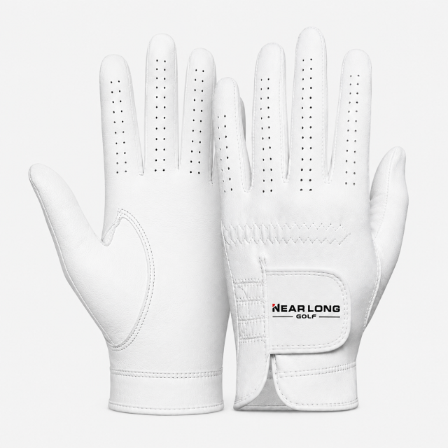 メンズ通気性ゴルフグローブ、www.nearlonggolf.com、メンズ通気性ゴルフグローブ | メンズ用ホワイトゴルフグローブ