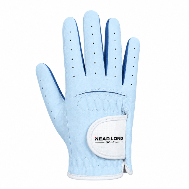 Women's Light Blue Breathable Golf Glove,www.nearlonggolf.com,Women's Light Blue Breathable Golf Glove | Near Long Golf