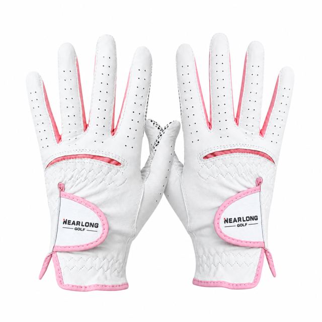 Women’s Grip Golf Glove,www.nearlonggolf.com,Women’s Polka Dot Golf Glove | Custom Ladies Golf Gloves