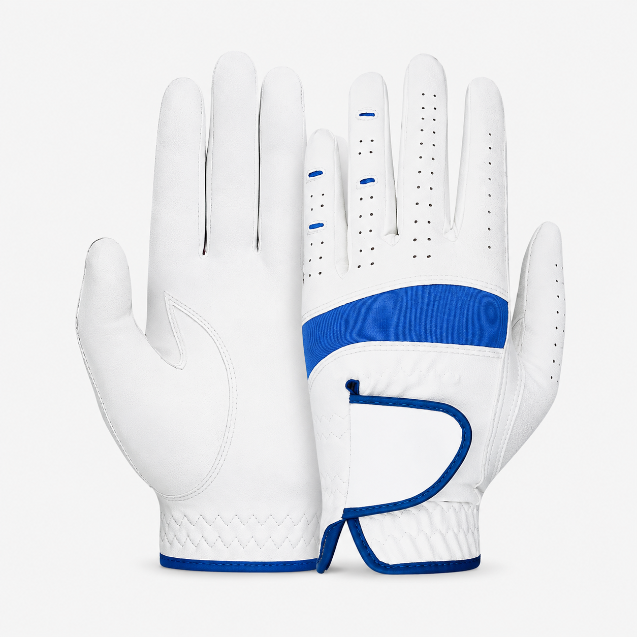 Blue Panel Breathable Golf Glove,www.nearlonggolf.com,Blue Panel Breathable Golf Glove | Near Long Golf
