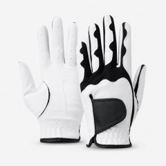 Black White Breathable Golf Glove,www.nearlonggolf.com,Breathable Black White Golf Glove | Custom OEM Supply