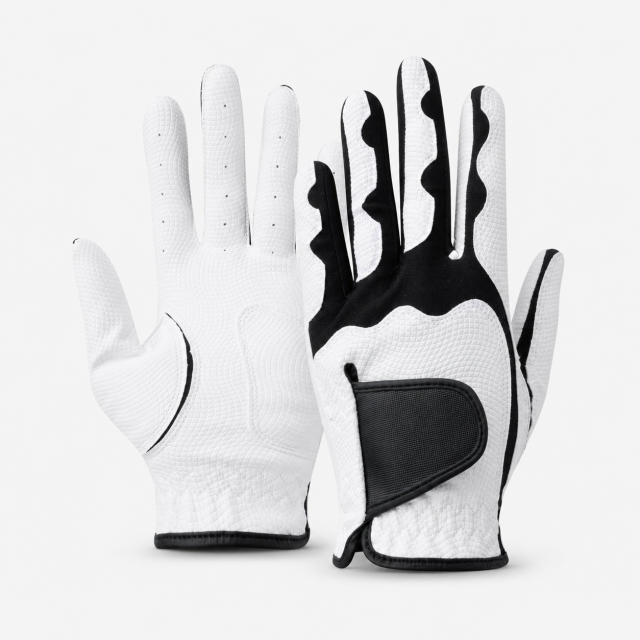 Black White Breathable Golf Glove,www.nearlonggolf.com,Breathable Black White Golf Glove | Custom OEM Supply