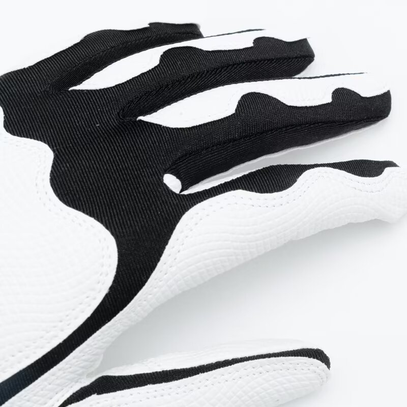 Black White Breathable Golf Glove,www.nearlonggolf.com,Breathable Black White Golf Glove | Custom OEM Supply