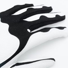 Black White Breathable Golf Glove,www.nearlonggolf.com,Breathable Black White Golf Glove | Custom OEM Supply