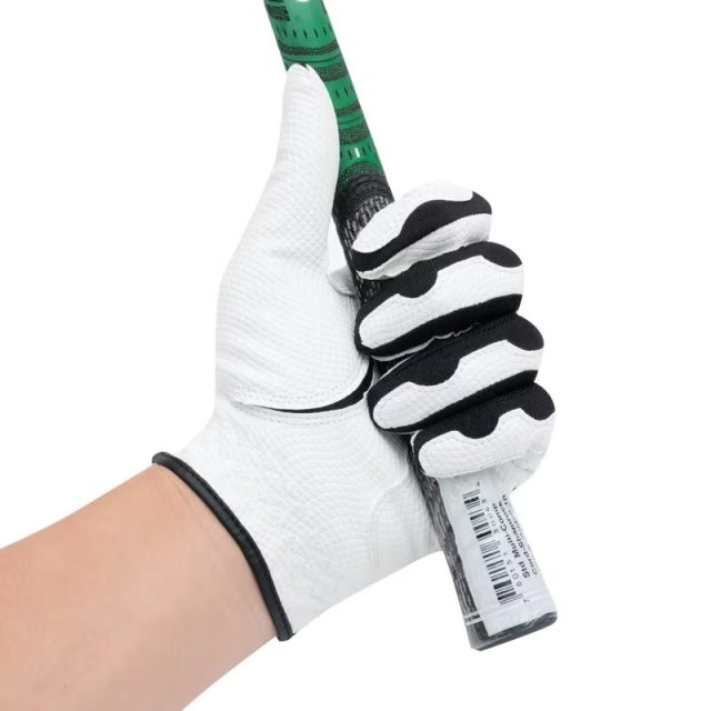 Black White Breathable Golf Glove,www.nearlonggolf.com,Breathable Black White Golf Glove | Custom OEM Supply