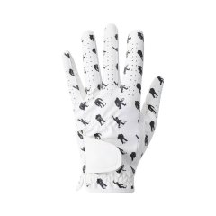 Black Printed Golf Glove,www.nearlonggolf.com,Black Printed Golf Glove | Custom Design | Near Long Golf