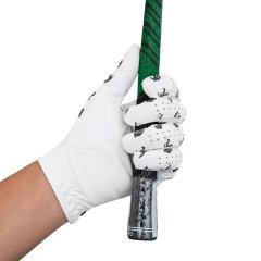 Black Printed Golf Glove,www.nearlonggolf.com,Black Printed Golf Glove | Custom Design | Near Long Golf