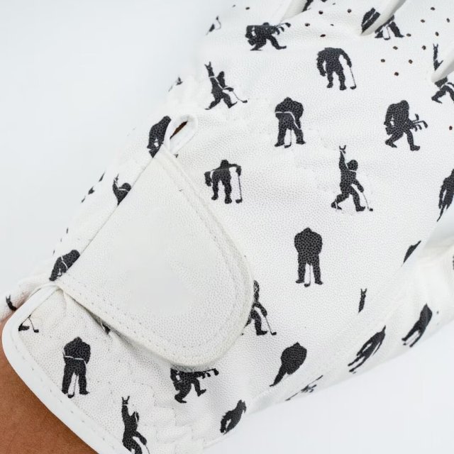 Black Printed Golf Glove,www.nearlonggolf.com,Black Printed Golf Glove | Custom Design | Near Long Golf