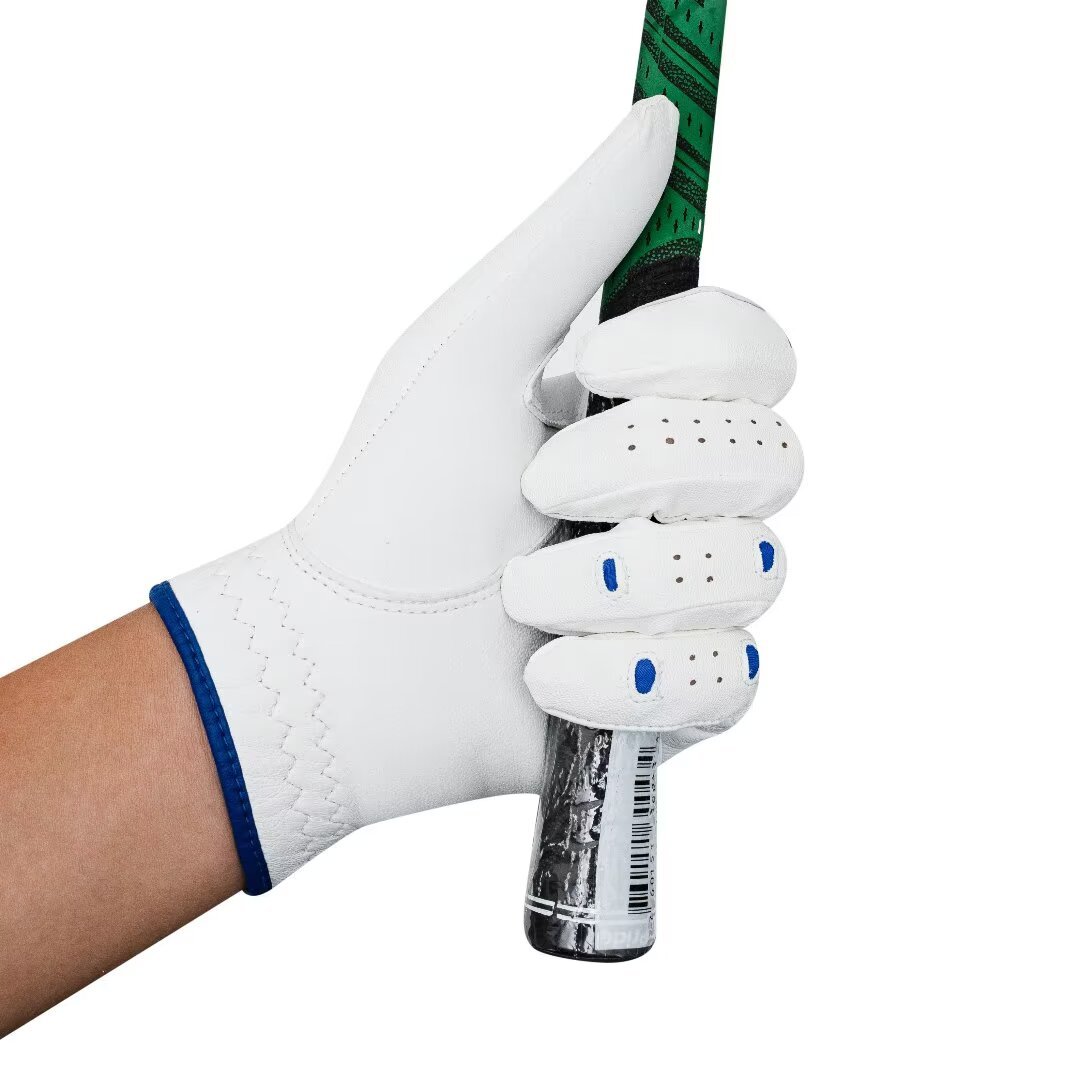 Blue Panel Breathable Golf Glove,www.nearlonggolf.com,Blue Panel Breathable Golf Glove | Near Long Golf