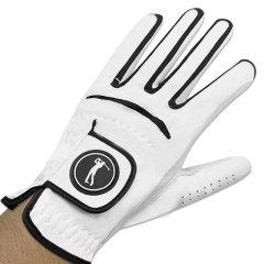 White Black Full Finger Golf Glove,www.nearlonggolf.com,White Black Full Finger Golf Glove | OEM Custom Supplier