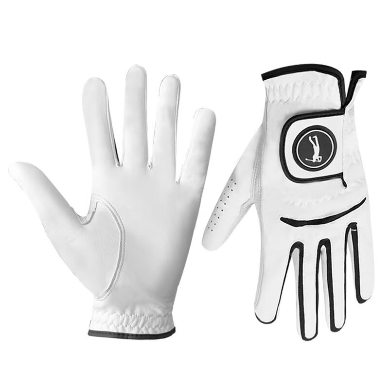 White Black Full Finger Golf Glove,www.nearlonggolf.com,White Black Full Finger Golf Glove | OEM Custom Supplier