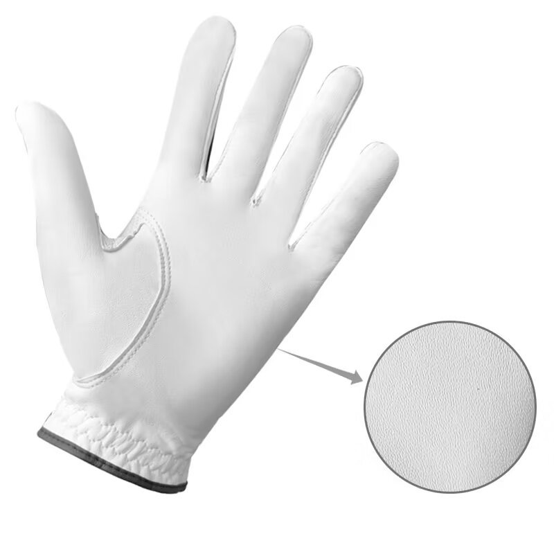 White Black Full Finger Golf Glove,www.nearlonggolf.com,White Black Full Finger Golf Glove | OEM Custom Supplier