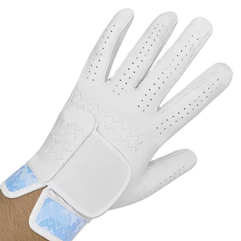 White Black Breathable Full Finger Golf Glove,www.nearlonggolf.com,White Black Breathable Full Finger Golf Glove