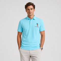 Men's Short Sleeve Golf Polo Shirt,www.nearlonggolf.com,Custom Men's Golf Shirt | Private Label & Wholesale